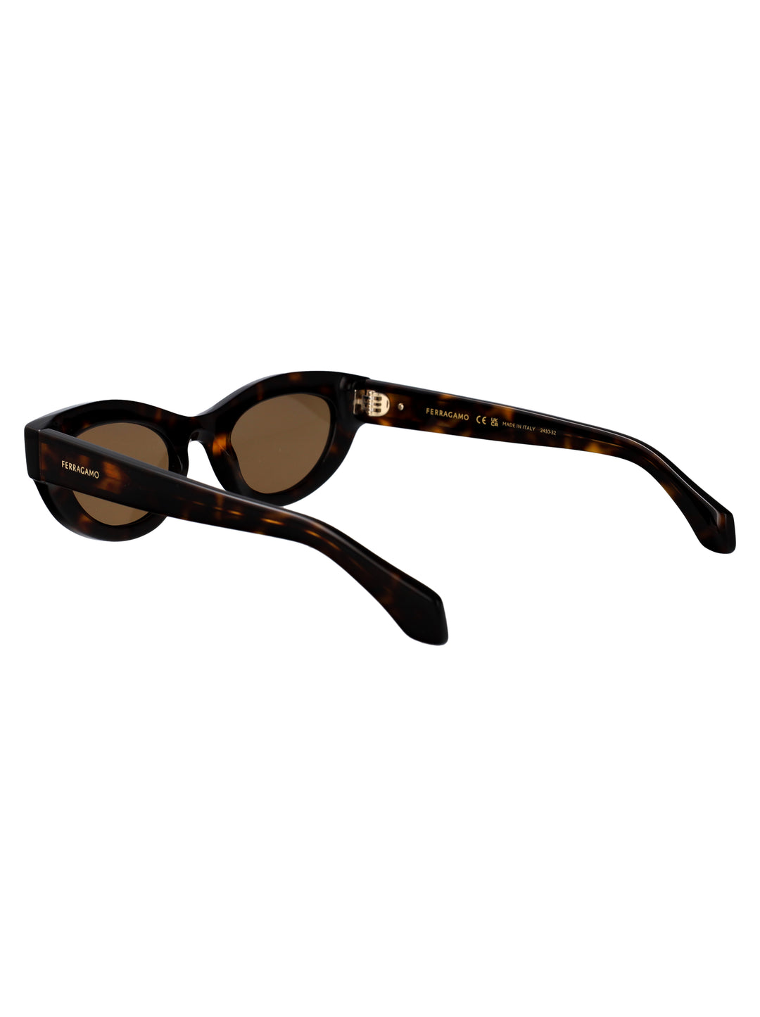 Salvatore Ferragamo SUNGLASSES - Brown | f9e17405e678ecc26797636e9bc58163b96f6dda
