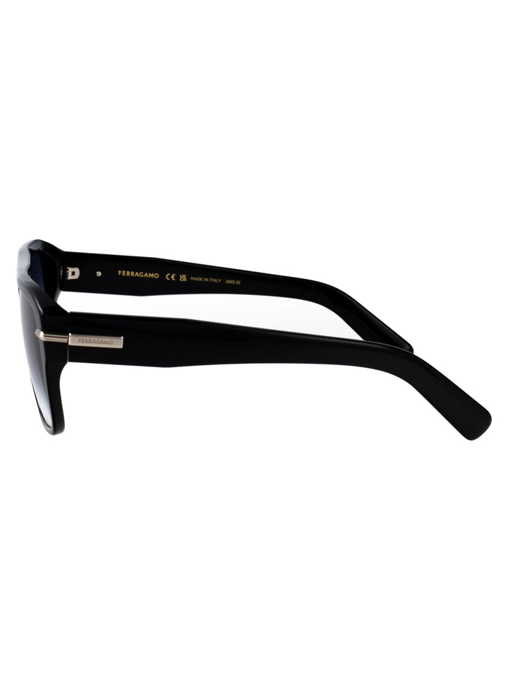 Salvatore Ferragamo SUNGLASSES - Black | 76cbfa19914e8538438e60c9c0b44b5ef9de79f9