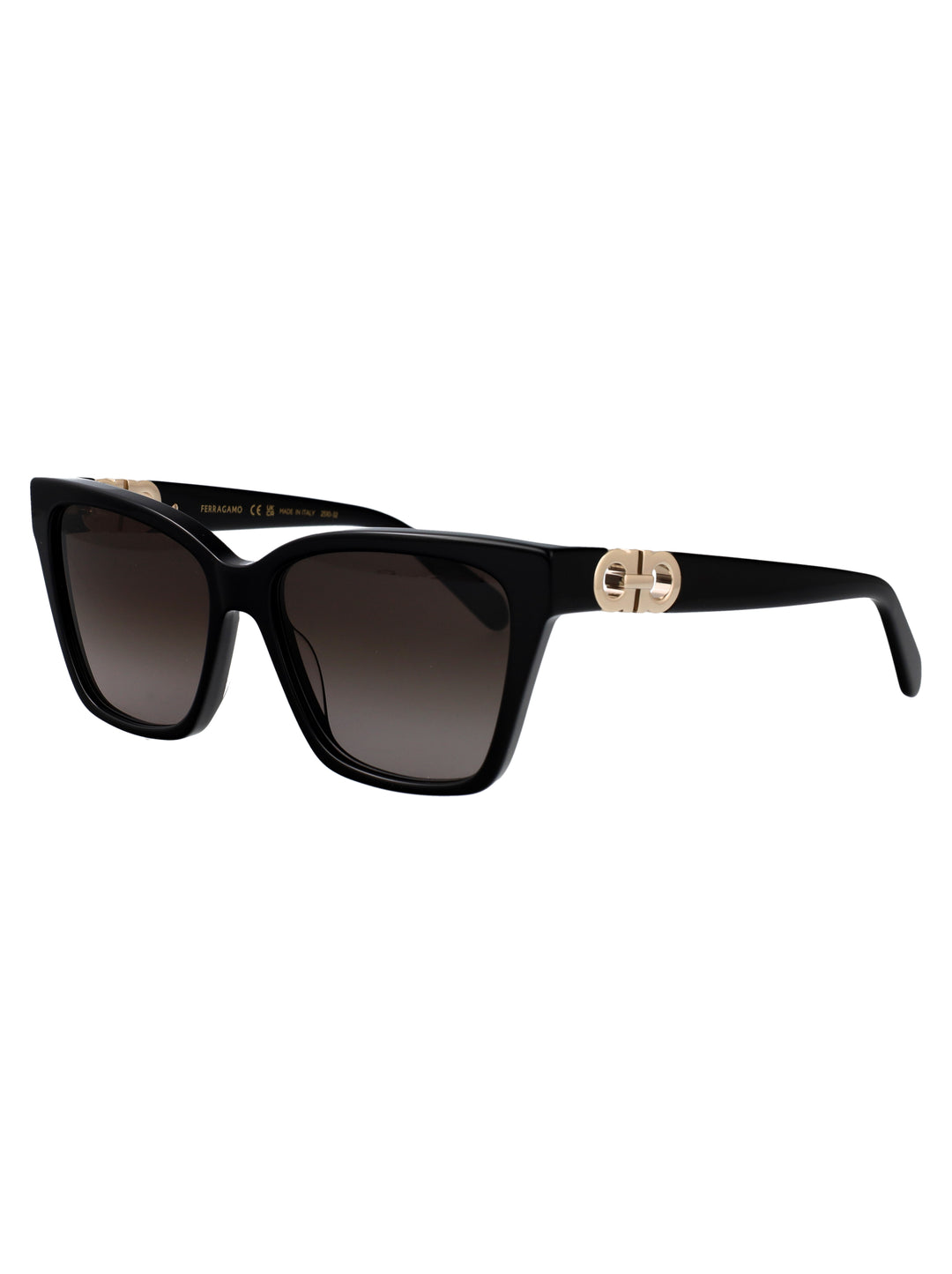 Salvatore Ferragamo SUNGLASSES - Black | 6d88c519a1e61a7e6a07956af4230d5796953bde