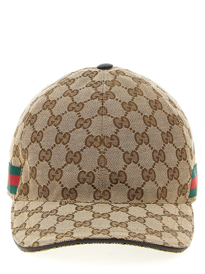 Gucci Gg Supreme Hats - Beige | e253f431ee3233b8823a506c18f312b52821e333