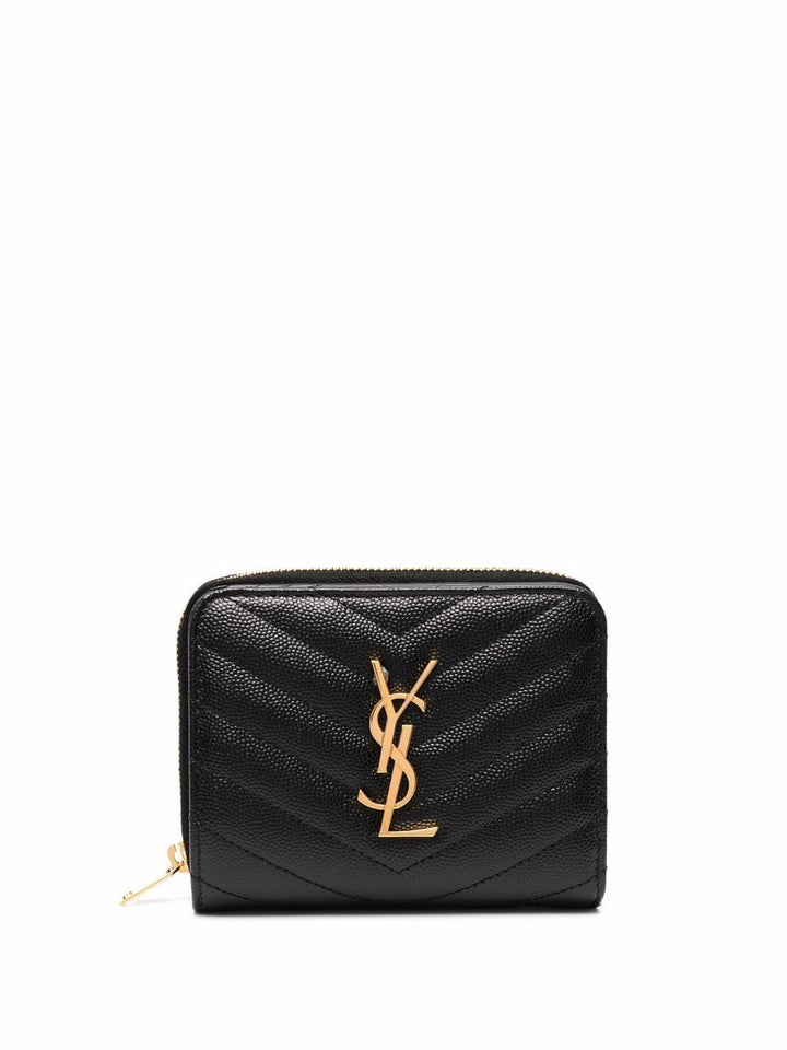 Saint Laurent Paris Bill coin wallets - Black | 6c45b7a92191b7b513cbb2864649421d3da6b384