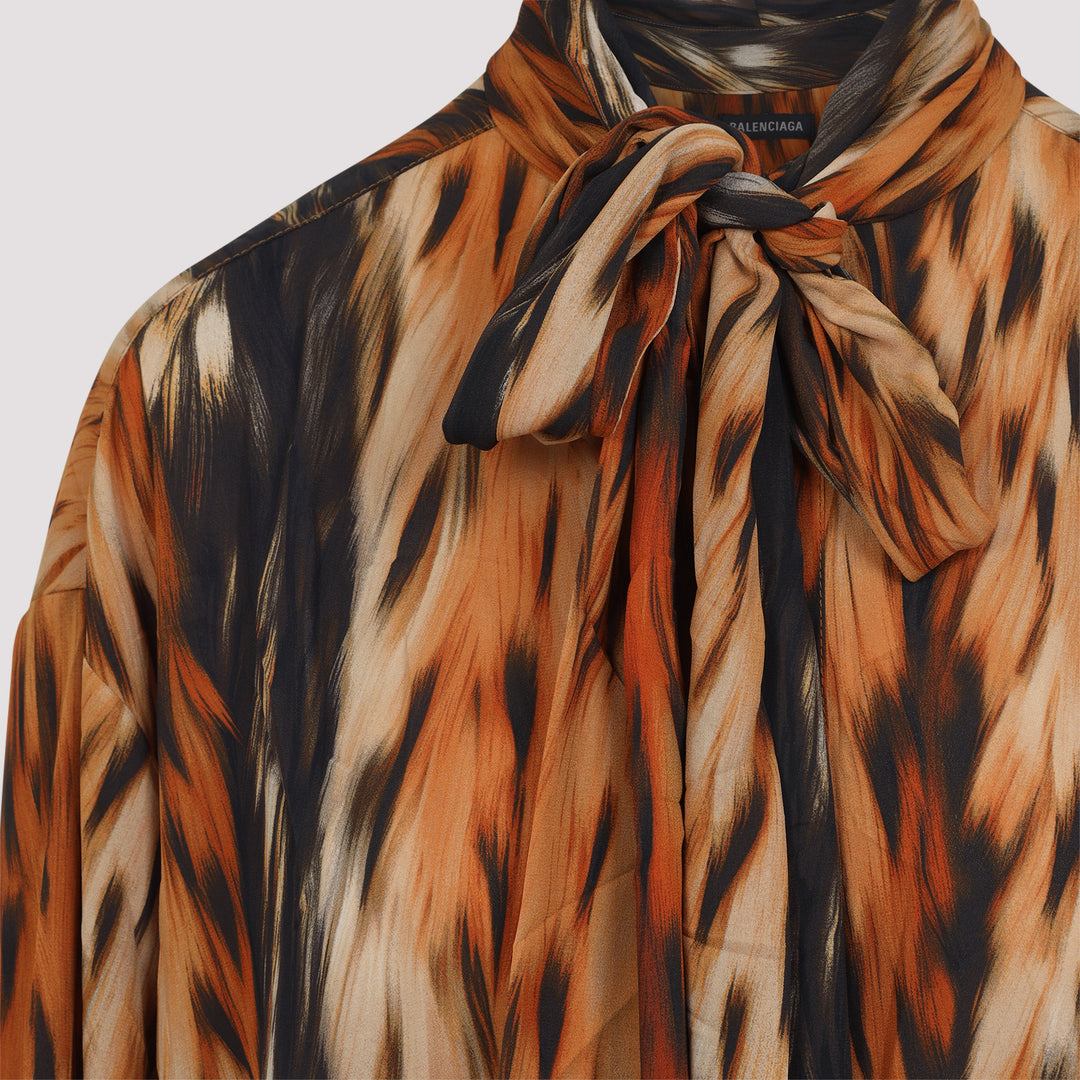 Balenciaga Midi dresses - Brown | 517a85953a550b64936beb3078cca4b9496e07b7