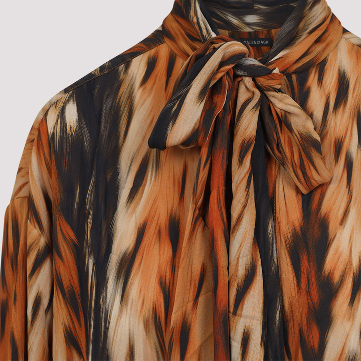 Balenciaga Midi dresses - Brown | 517a85953a550b64936beb3078cca4b9496e07b7