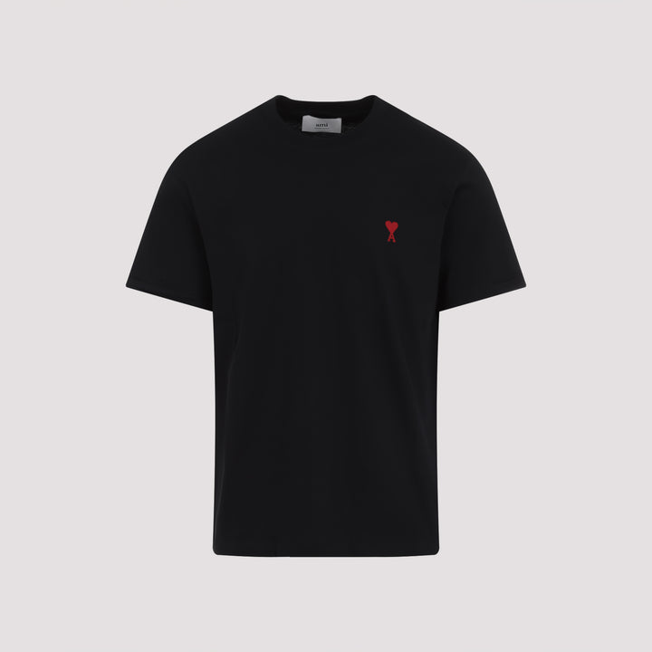 Ami Paris T-shirts - Black | bacd383d4e96bf68e741c221c25c7672aacab104