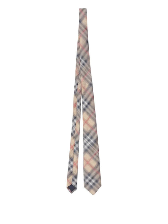 Check Silk Tie