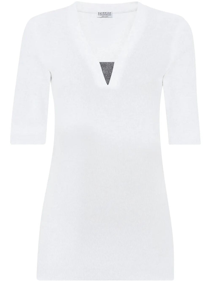 Brunello Cucinelli T-shirts - White | 908c41a41e7548b6997f18bd1e8b5e0313958590