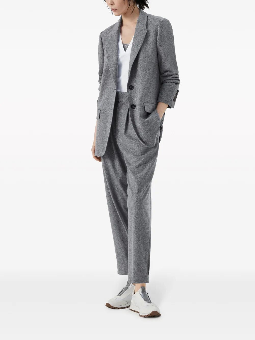 Brunello Cucinelli T-shirts - White | 16140ccdbccf637c1fd9f4ebf13bec55e6dad7d3