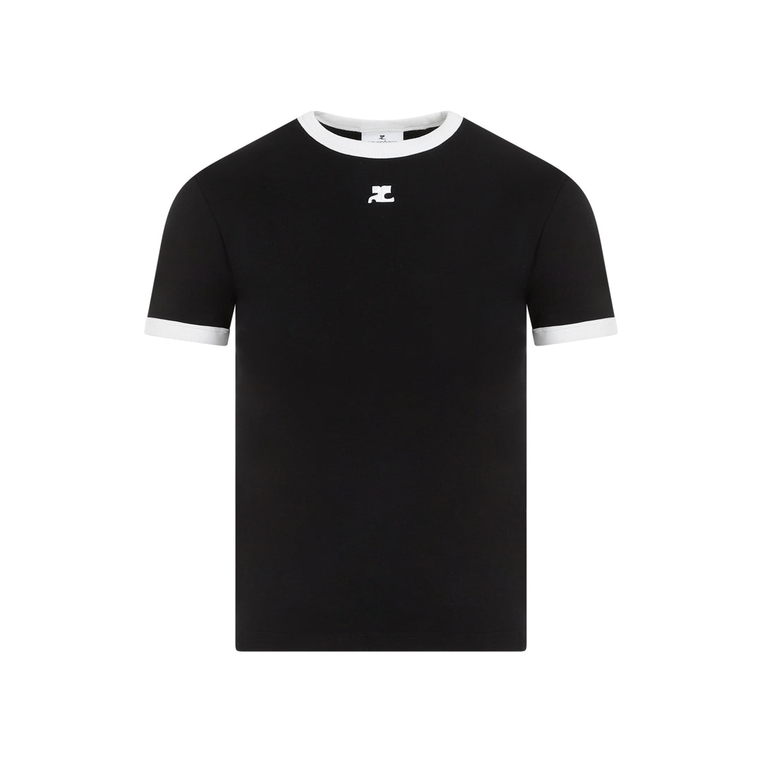 Courreges T-shirts - Black | 4b469bd5020448f72f1506cb44734c05a1dfb433