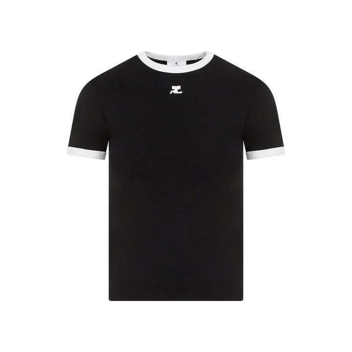 Courreges T-shirts - Black | 4b469bd5020448f72f1506cb44734c05a1dfb433