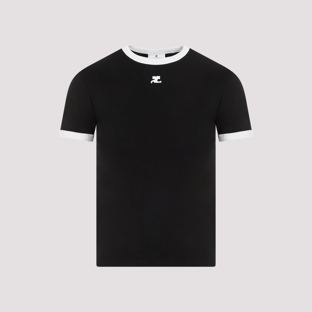 Courreges T-shirts - Black | b983692b5f40ac3b8af223c5c0c8c9b52fcc41b9