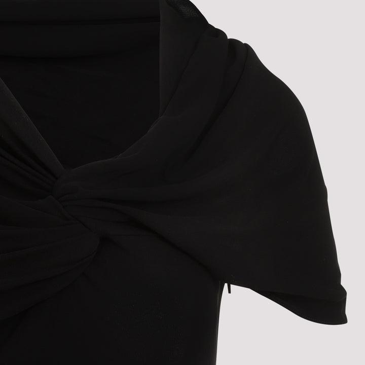 Saint Laurent Midi dresses - Black | efd9da7f4216d243d108a627d511ea9896af2648