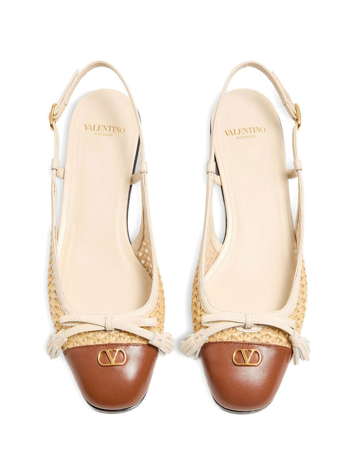 Valentino Garavani Ballerinas - Nude & Neutrals | 4ed5c67fa9301ea9a3ac533b5b67cc1d8eccc9f5