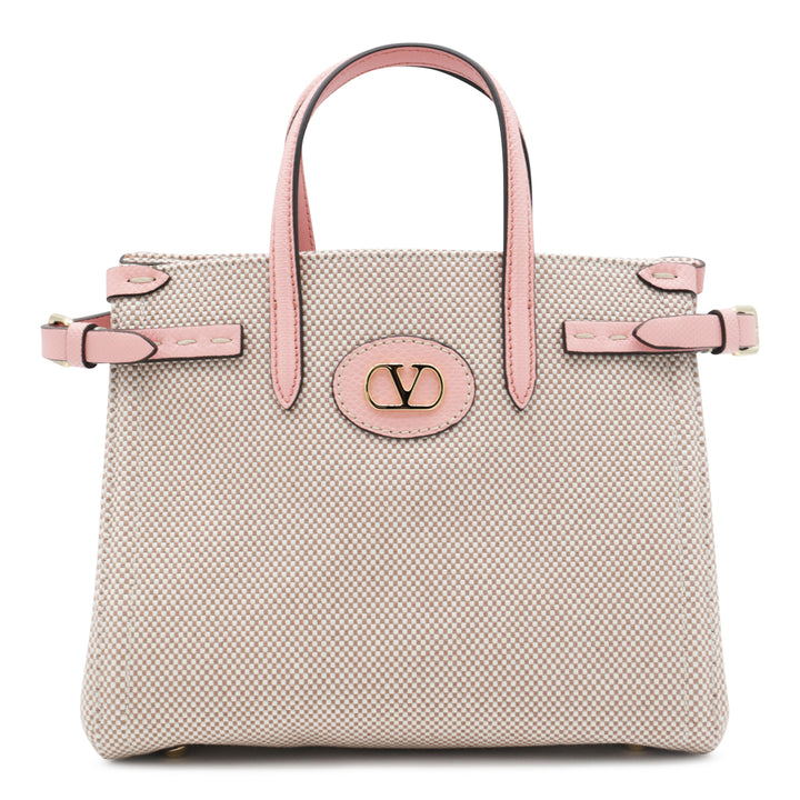 Valentino Garavani Bags - NATURAL/TABACCO/PEACH ROSE | 7669b50d684e29ee7af0f3f43ab061e7c66cf9a4