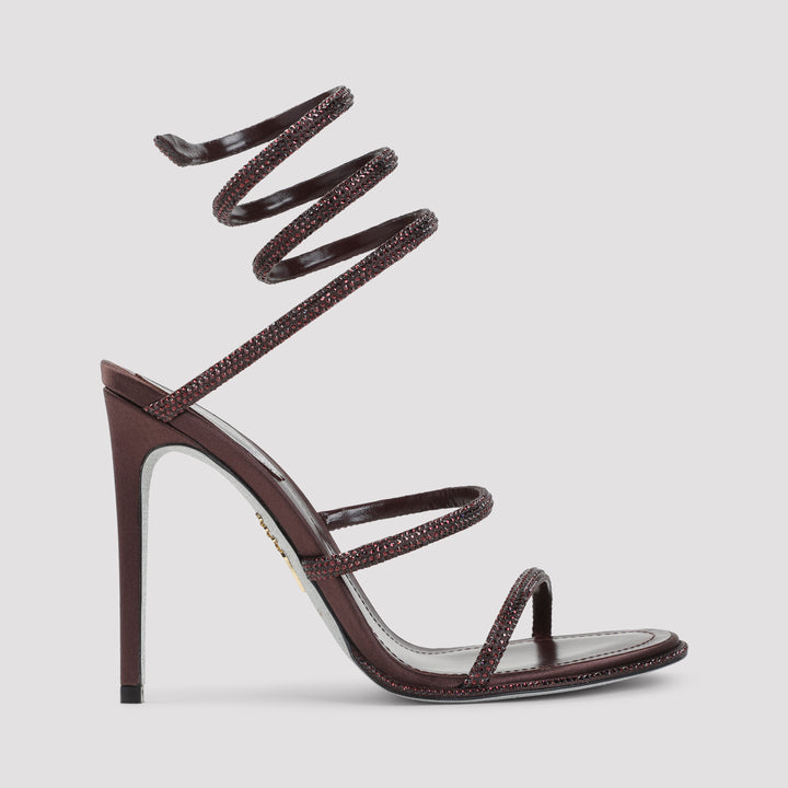 Rene` Caovilla Sandals - Brown | 44c76741c47dfaa5b7626f635401f79aba61ade0