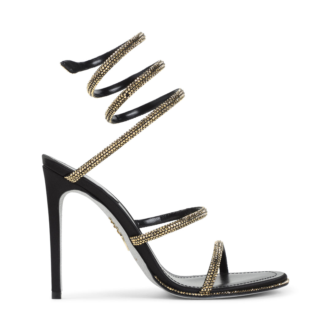 Rene` Caovilla Sandals - Black | 86bce0be22176aa63221897a4d1c45e30a61443d