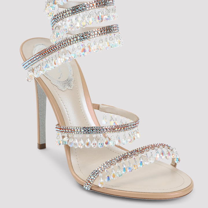 Rene` Caovilla Sandals - Nude & Neutrals | 8e57d36ec44bfdc9256d639c5be93c93a2841070