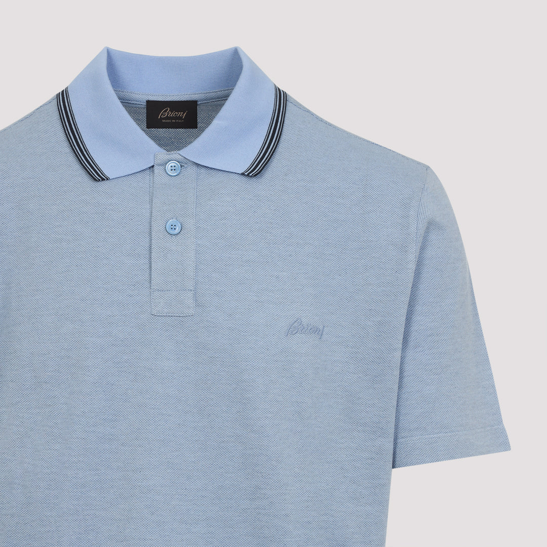 Brioni Polo - Blue | 10142fdab7857e892856f6d6712b28b0a010835e