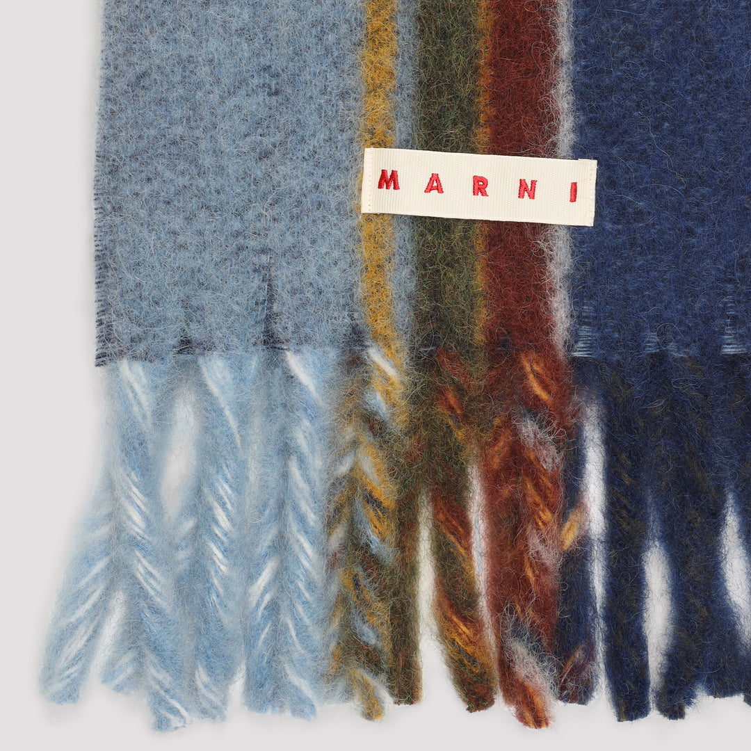 Marni Scarves - Blue | 9902a01f86026d7235313ff58029e6f48b4628eb