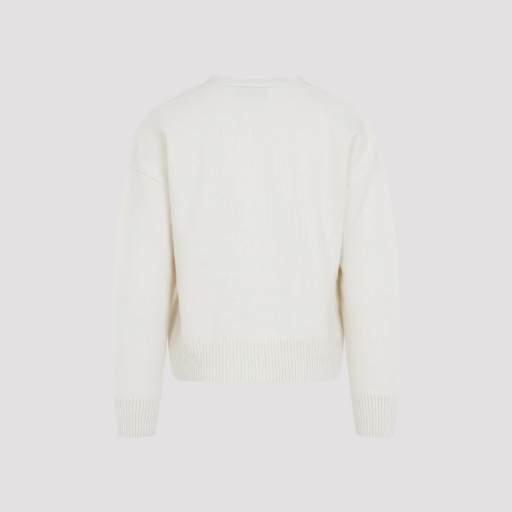 Ami Cardigan - White | 1f8e448a530c7cdaf07d25a54462b3465ad80665