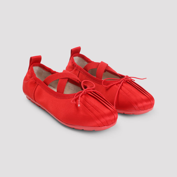 Simone Rocha Ballerinas - Red | 443bffb2a343c6cd90d960834fa9905a7d2fd724
