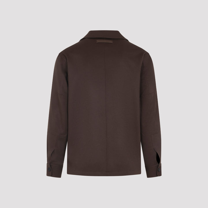 Zegna Shirts - Brown | ed78fbf070e4b9bd9895da9ae1906946db59e036