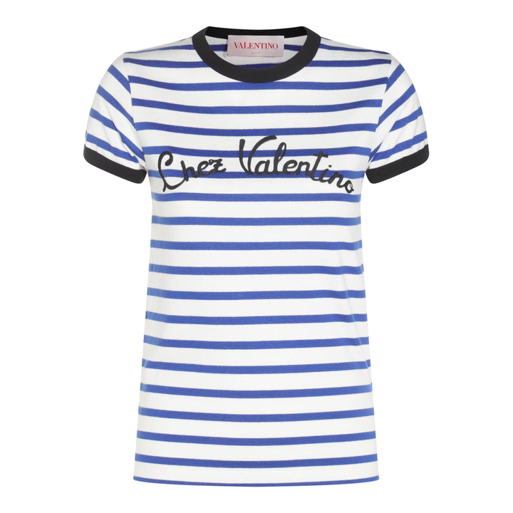 Valentino T-shirts and Polos - AVORIO/BLU | 5de4a737ed8ba4cb97f806d4d1266e624d2ecfbd