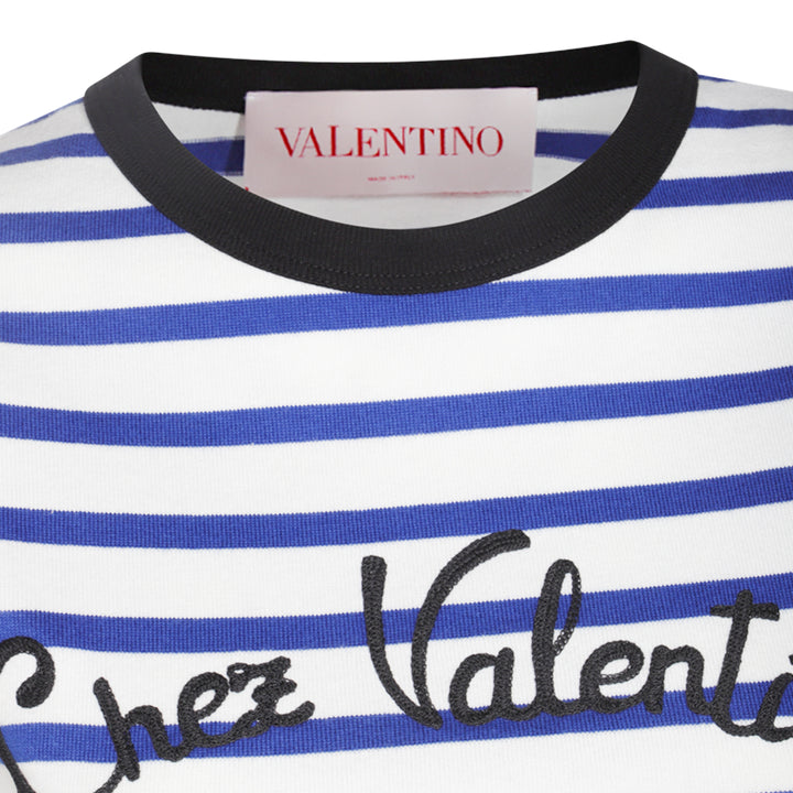Valentino T-shirts and Polos - AVORIO/BLU | 7b2d74275f77a72ea46c27715b17fce3e2410469
