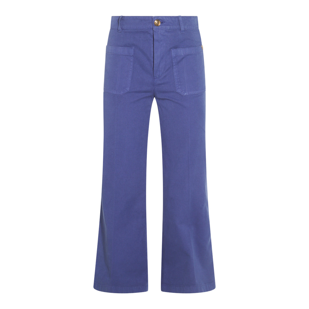 Chloè Trousers - DEEP BLUE | 4fc0a8cb2c61245e4b971e35c71be14f59a47596