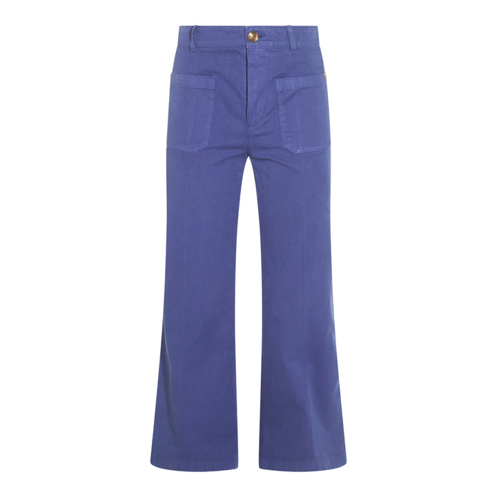 Chloè Trousers - DEEP BLUE | 4fc0a8cb2c61245e4b971e35c71be14f59a47596