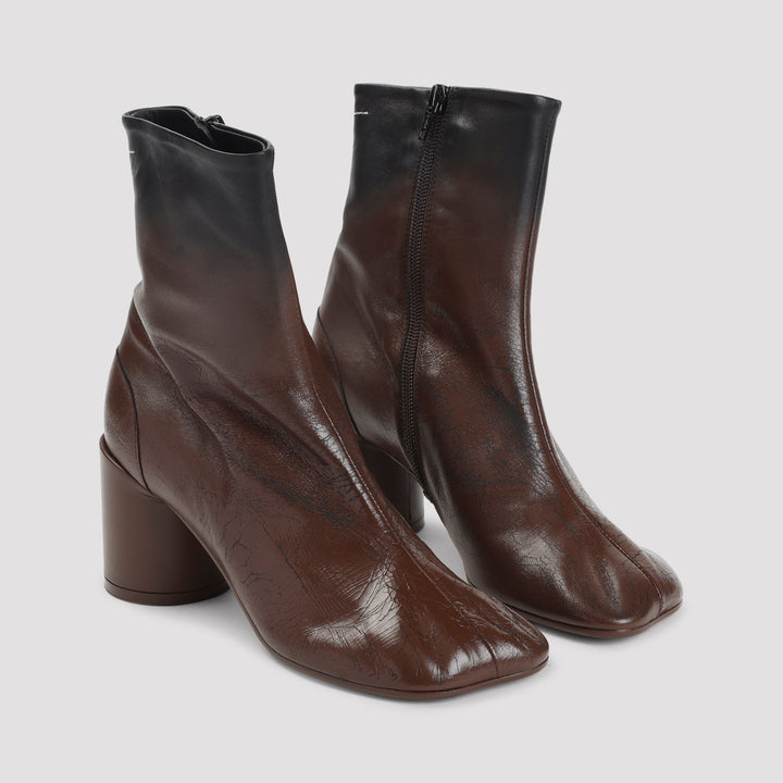 Mm6 Maison Margiela Boots ankle - Brown | c73fed19a196ab18779624fb337ff4d89cff0a72