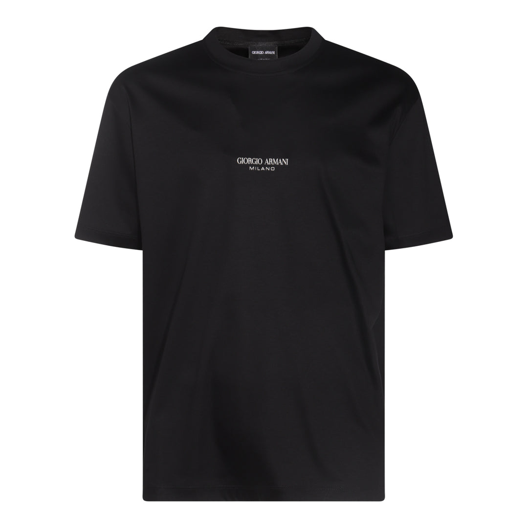 Giorgio Armani T-shirts and Polos - Blacks and greys | 9657364a433f0fc0f24a0cd0df07d10486f8a899
