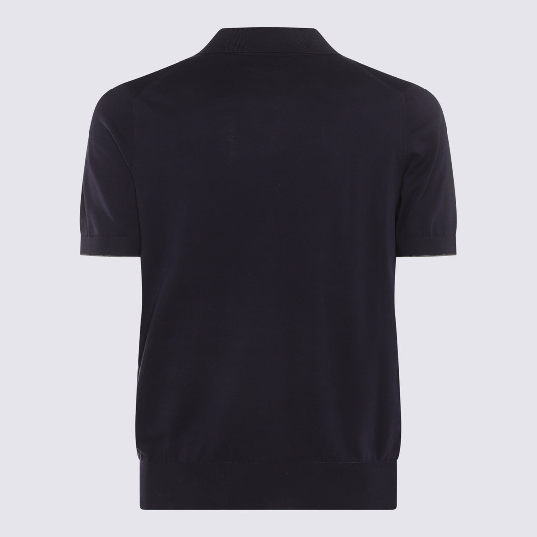 Brunello Cucinelli Sweaters - Blue and green | 9ed4005f99f2df7a485df953aaeeecee6f488154