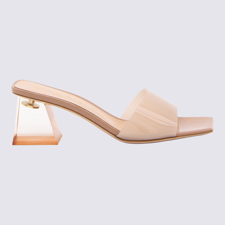Gianvito Rossi Sandals - PRALINE | 28324dc6e7fe18cb73fad8c29ff3f08cea8c97e5