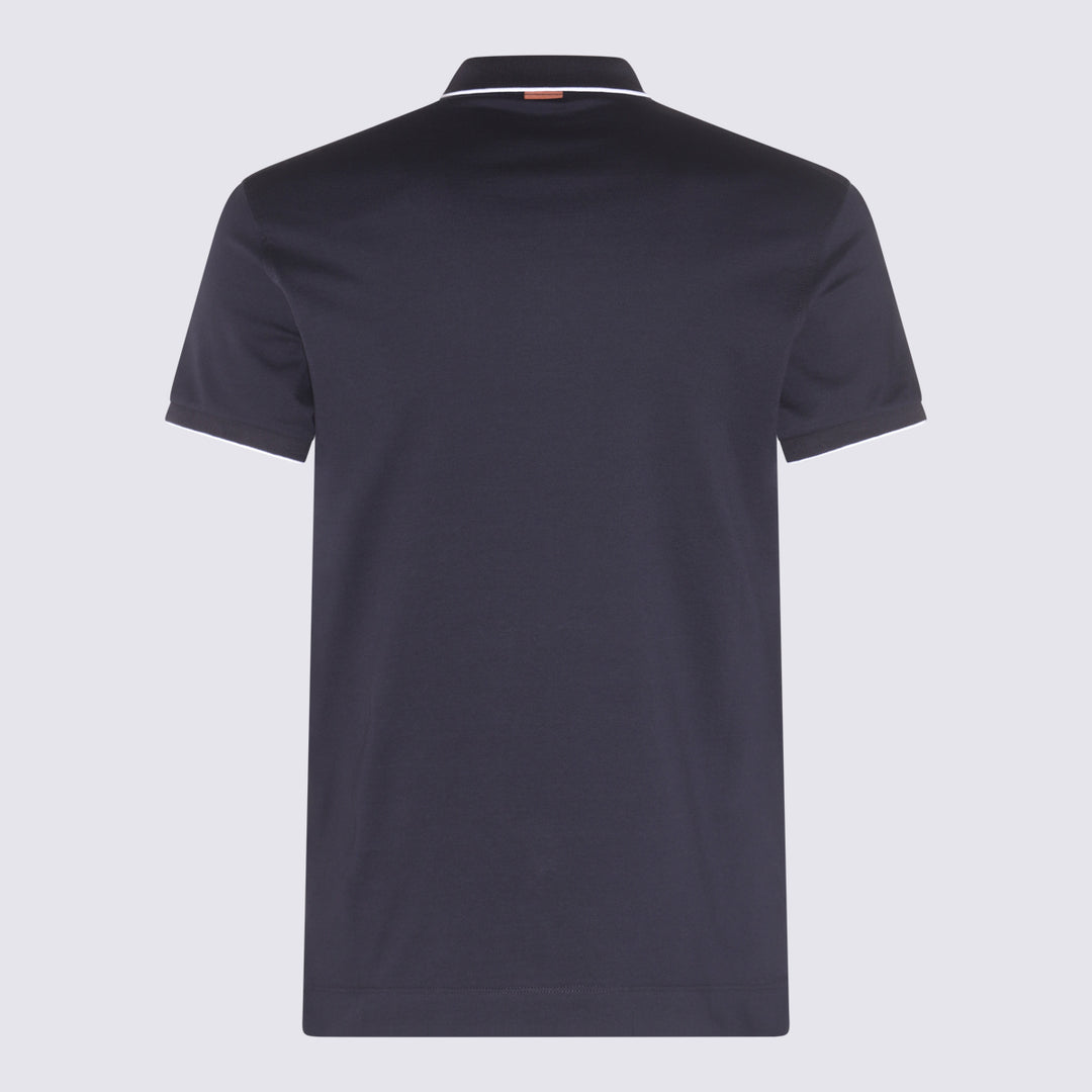 Zegna T-shirts and Polos - Blue and green | dea8d39438e89b4085af668196d4ac73a54a4091