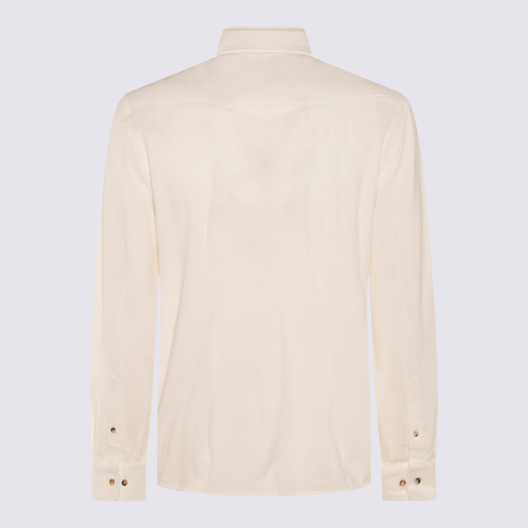 Brunello Cucinelli Shirts - Light and natural | ed725a54e45f5710ac3ee9562156e8ba3f8dea6f