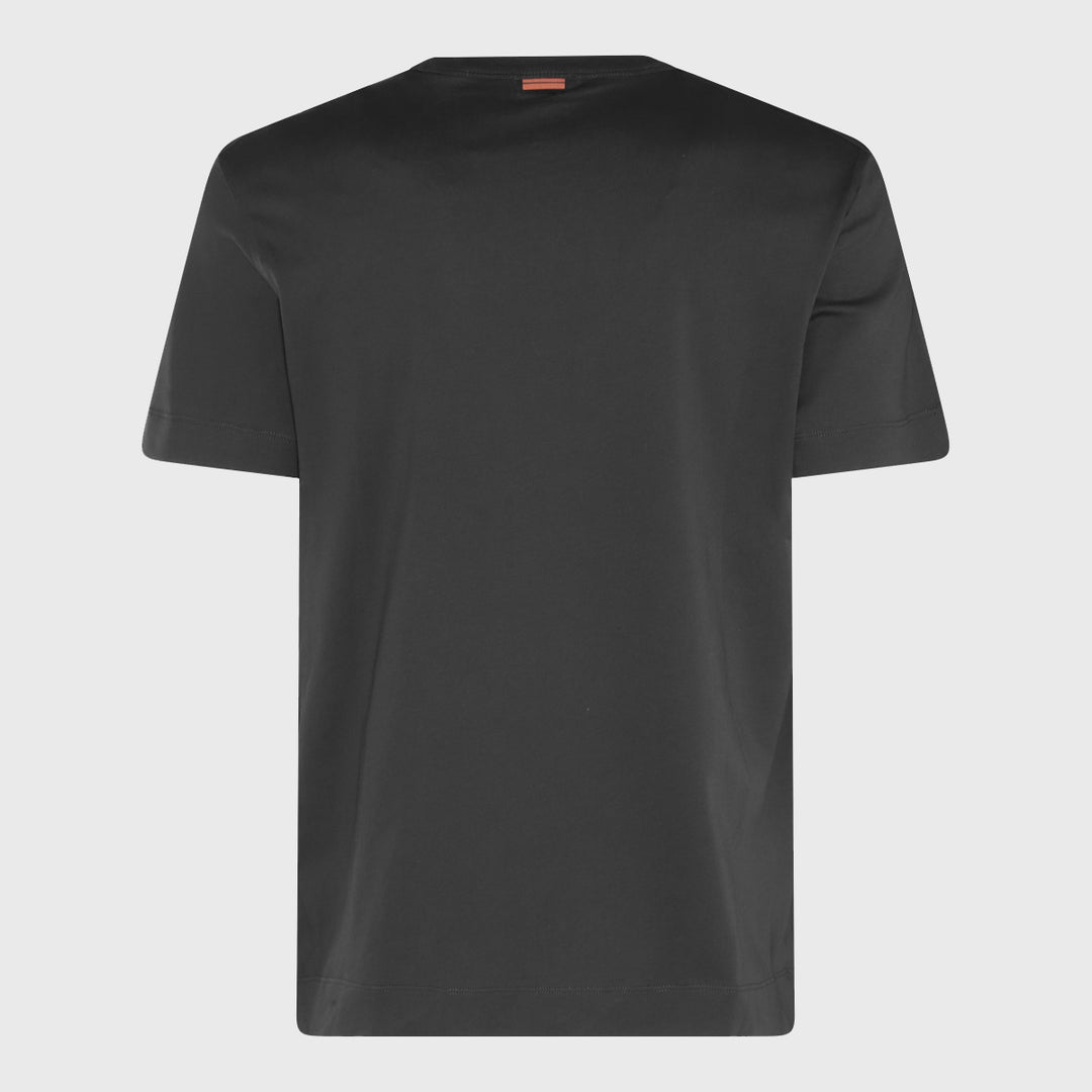 Zegna T-shirts and Polos - Blacks and greys | 4522650f2b2ea1fa7b86f4dc40be0625e5e281ac