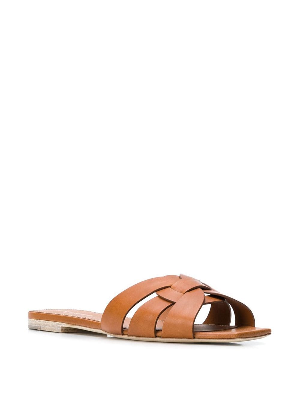 Saint Laurent Paris Sandals - Brown | 51de837a594f99c786095cba84df85a0f8e7a2ca