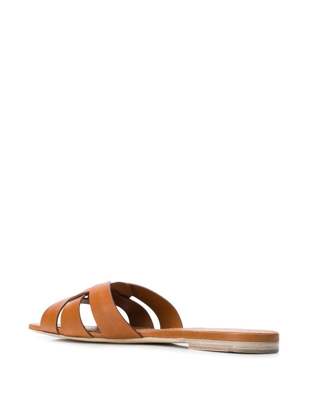Saint Laurent Paris Sandals - Brown | 7ba4d542fede67ab7a41d0866714e49e201d93ab