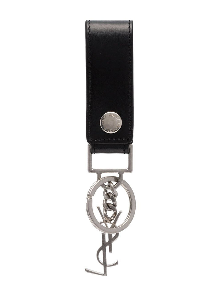 Saint Laurent Paris Key case - Black | fd54fa73a497c074a07540db1376480ab1f443a4