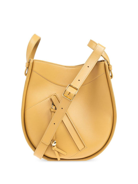 Hammock Slice Bag In Shiny Calfskin