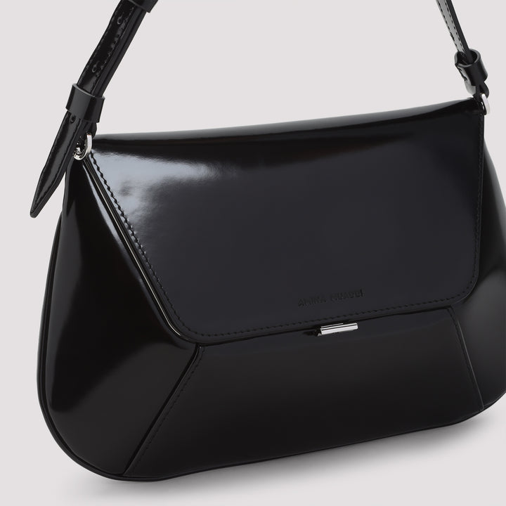 Amina Muaddi Shoulder Bags - Black | ab351cc7c65a706bfdff5d615f03da842e1499b0