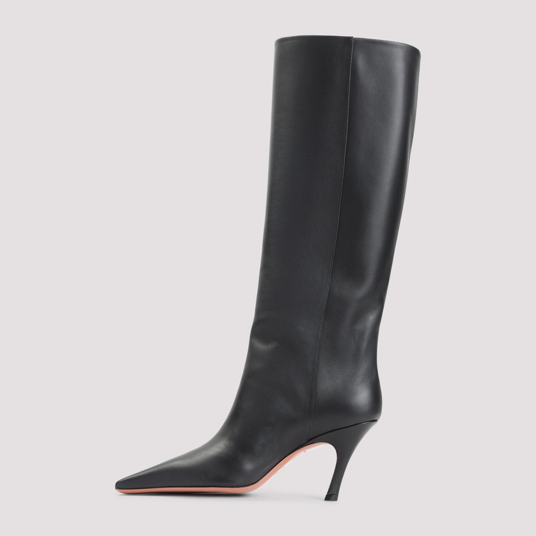 Amina Muaddi Boots - Black | 4cf29e3ebb8ce2ecb96d9f47afbbb599af580f45