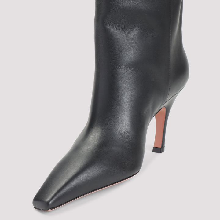 Amina Muaddi Boots - Black | 5b7e2ad6fbd1a269f6f85e4e9fba51ed57614c54