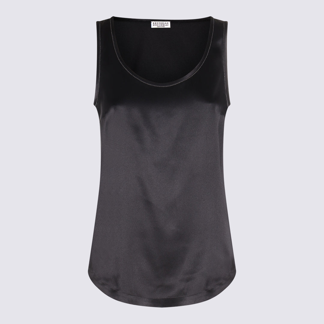 Brunello Cucinelli Top - Blacks and greys | b3b1dea798258b435df22966c519c41d456fcd19