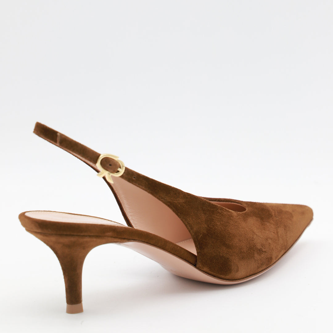 Gianvito Rossi With Heel - Light and natural | f409ccff84a8561cb3e623eafd050e38fed99b21