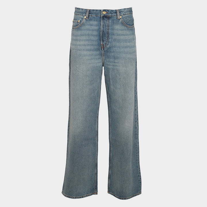 Ganni Jeans - MID BLUE VINTAGE | 27c4c419116947164d0eb09dbce820ed7033ed81