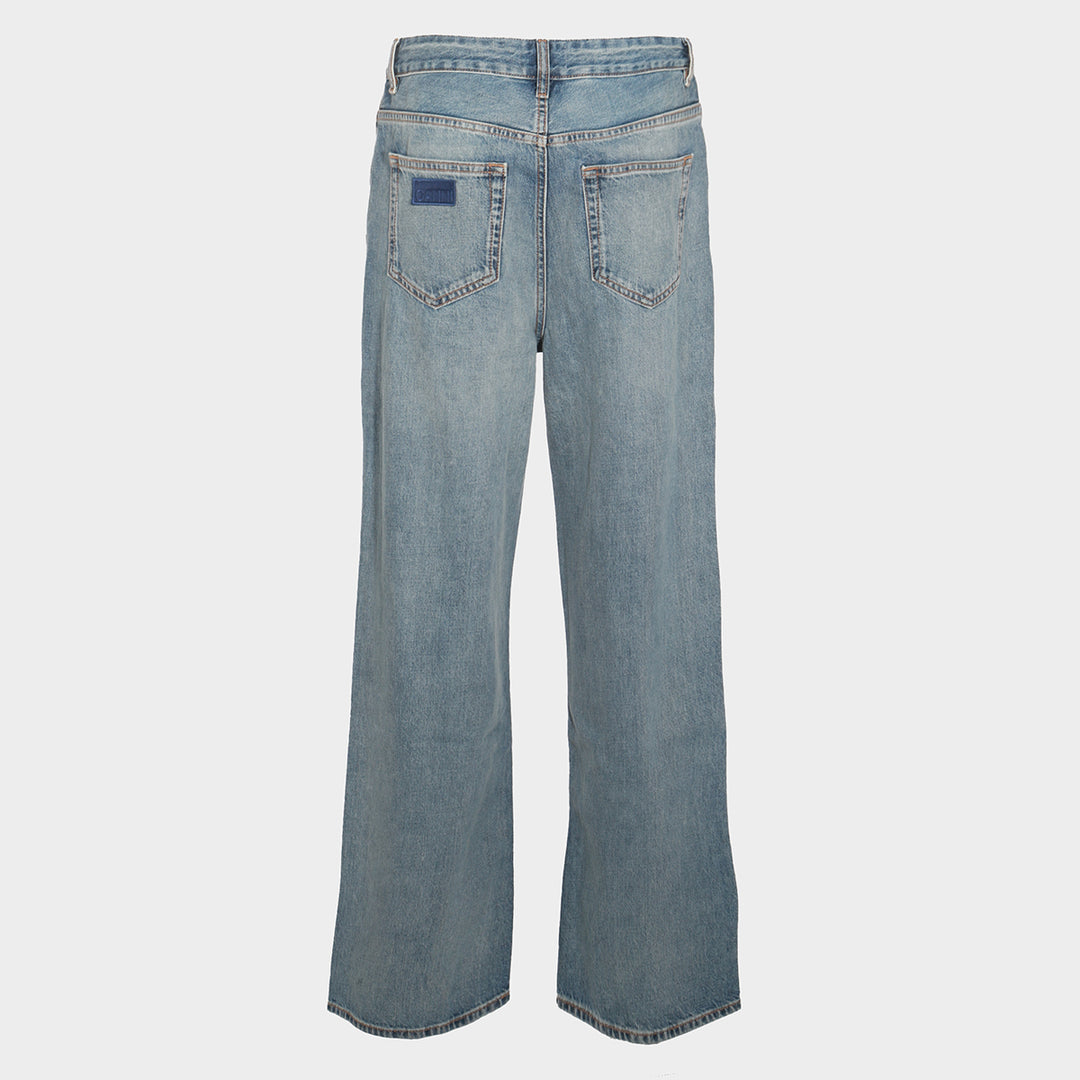 Ganni Jeans - MID BLUE VINTAGE | 51662718945a5327b7a44c7ddb0bc220ac2fda56