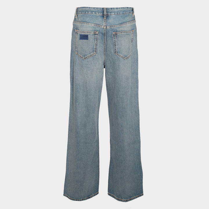 Ganni Jeans - MID BLUE VINTAGE | 51662718945a5327b7a44c7ddb0bc220ac2fda56