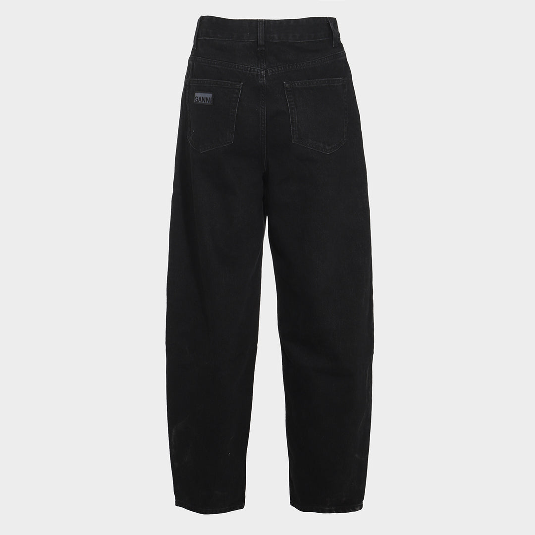 Ganni Jeans - WASHED BLACK | 074b56570f987442fee3f805cf2bf596b83c02de