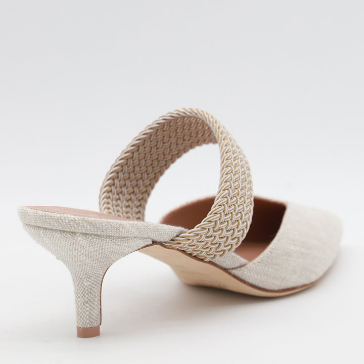 Malone Souliers With Heel - Light and natural | a1e91e4e64d3931bcb56d1248d1d9544e2a78b6f